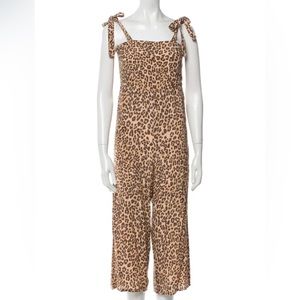 Faithful the brand cheetah jumpsuit